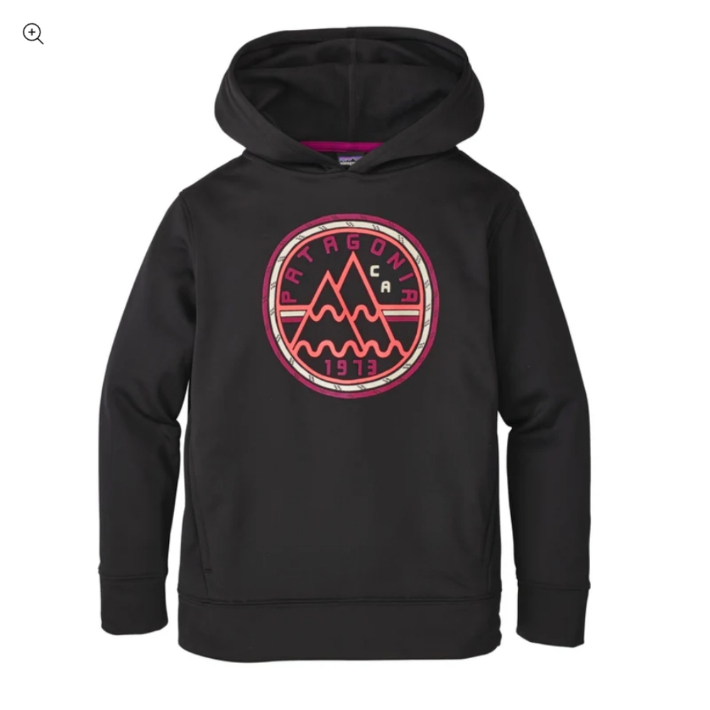 Patagonia Girls' Graphic PolyCycle Hoody, Med 10